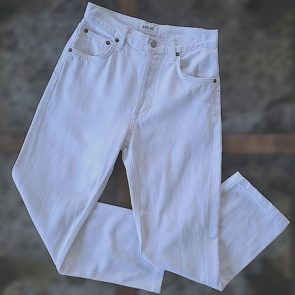 Agolde Ripley Mid-Rise Straight Jean size 24 - Picture 2 of 13